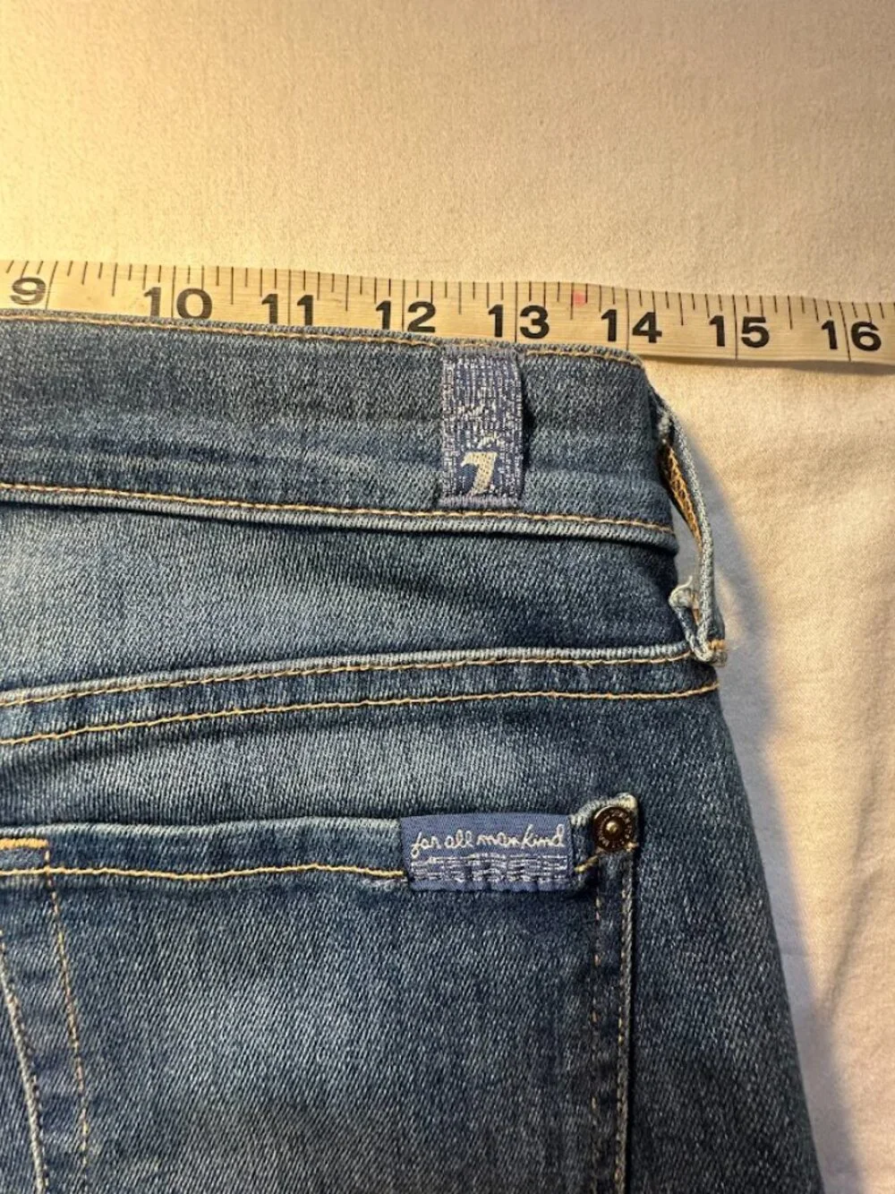 Women's 7 For All Mankind The Modern Straight Jeans Size 27 - Picture 8 of 10
